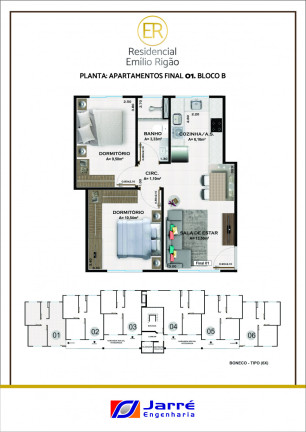 Imagem Apartamento com 2 Quartos à Venda, 49 m² em Petrópolis - Passo Fundo Imagem Apartamento com 2 Quartos à Venda, 49 m² em Petrópolis - Passo Fundo