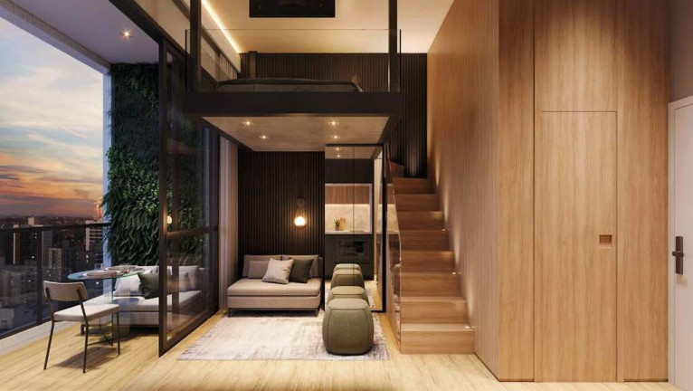 Imagem Apartamento com 1 Quarto à Venda, 41 m² em Centro - Curitiba