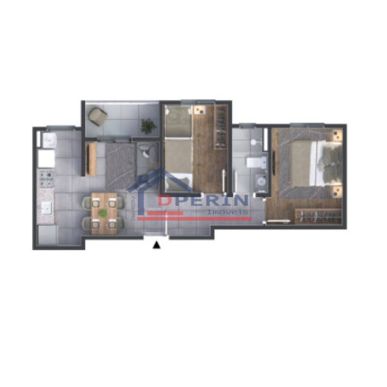 Imagem Apartamento com 2 Quartos à Venda, 45 m² em Recreio São Judas Tadeu - São Carlos Imagem Apartamento com 2 Quartos à Venda, 45 m² em Recreio São Judas Tadeu - São Carlos