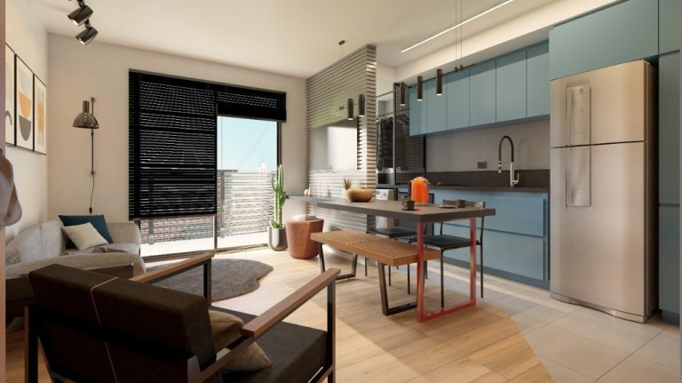 Imagem Apartamento com 2 Quartos à Venda, 42 m² em Vila São Pedro - Santo André