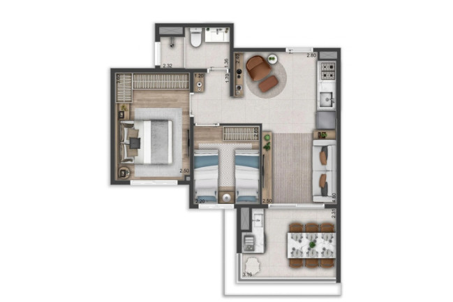Imagem Imóvel com 2 Quartos à Venda, 45 m² em Penha De França - São Paulo Imagem Imóvel com 2 Quartos à Venda, 45 m² em Penha De França - São Paulo