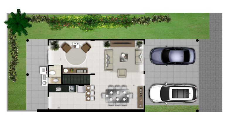 Imagem Casa de Condomínio com 3 Quartos à Venda, 161 m² em Sítios Santa Luzia - Aparecida De Goiânia