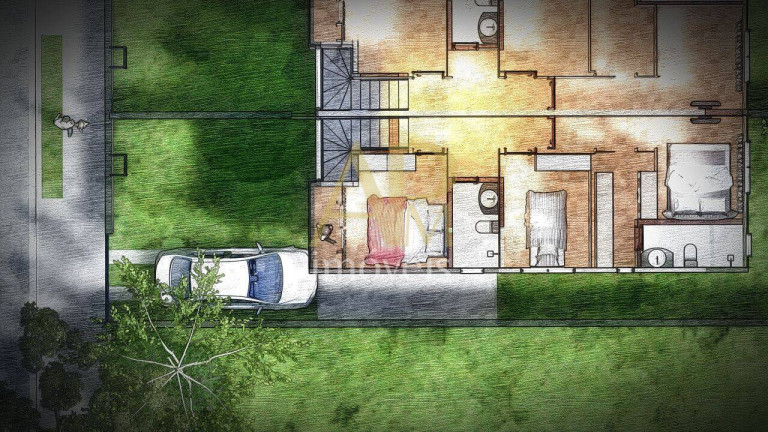 Imagem Casa com 3 Quartos à Venda, 100 m² em Barra Do Aririú - Palhoça Imagem Casa com 3 Quartos à Venda, 100 m² em Barra Do Aririú - Palhoça
