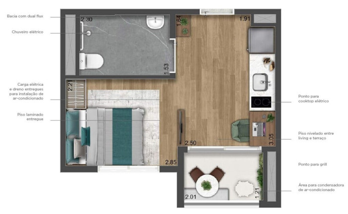 Imagem Imóvel com 1 Quarto à Venda, 24 m² em Vila Guilhermina - São Paulo Imagem Imóvel com 1 Quarto à Venda, 24 m² em Vila Guilhermina - São Paulo