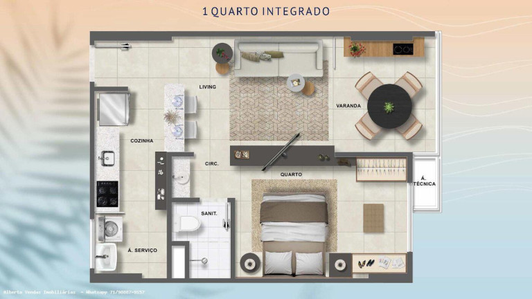Imagem Apartamento com 2 Quartos à Venda, 58 m² em Jaguaribe - Salvador Imagem Apartamento com 2 Quartos à Venda, 58 m² em Jaguaribe - Salvador
