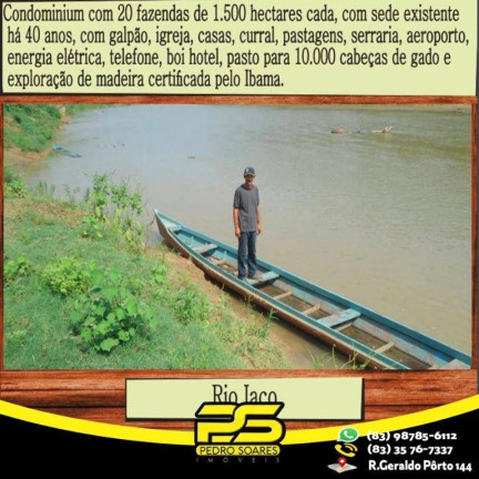 Imagem Fazenda à Venda, 150 m² em Centro - Rio Branco Imagem Fazenda à Venda, 150 m² em Centro - Rio Branco