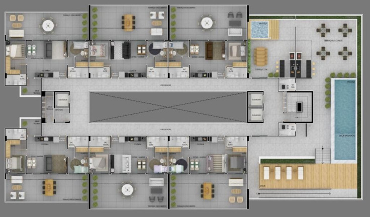 Imagem Studio com 1 Quarto à Venda, 44 m² em Jardim Oceania - João Pessoa Imagem Studio com 1 Quarto à Venda, 44 m² em Jardim Oceania - João Pessoa