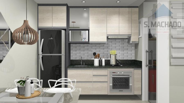 Imagem Apartamento com 3 Quartos à Venda, 79 m² em Vila Curuça - Santo André