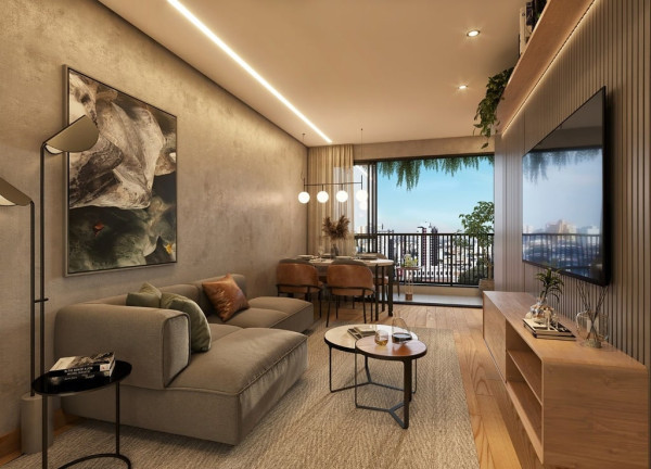Imagem Apartamento com 2 Quartos à Venda, 51 m² em Centro - Curitiba