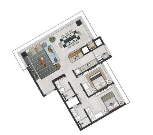 Imagem Apartamento com 3 Quartos à Venda, 108 m² em Predial - Torres Imagem Apartamento com 3 Quartos à Venda, 108 m² em Predial - Torres