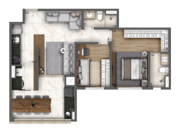 Imagem Apartamento com 4 Quartos à Venda, 120 m² em Ipiranga - São Paulo