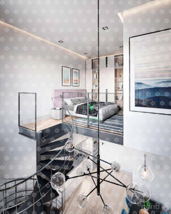 Imagem Studio com 1 Quarto à Venda, 38 m² em Cabral - Curitiba Imagem Studio com 1 Quarto à Venda, 38 m² em Cabral - Curitiba