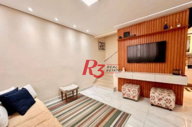 Imagem Casa com 2 Quartos à Venda, 72 m² em Campo Grande - Santos