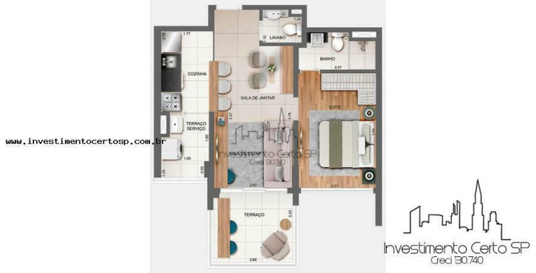 Imagem Apartamento com 1 Quarto à Venda, 49 m² em Indianópolis - São Paulo Imagem Apartamento com 1 Quarto à Venda, 49 m² em Indianópolis - São Paulo