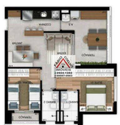 Imagem Apartamento com 2 Quartos à Venda, 62 m² em Saúde - São Paulo Imagem Apartamento com 2 Quartos à Venda, 62 m² em Saúde - São Paulo