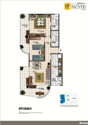 Imagem Apartamento com 1 Quarto à Venda, 60 m² em Braga - Cabo Frio