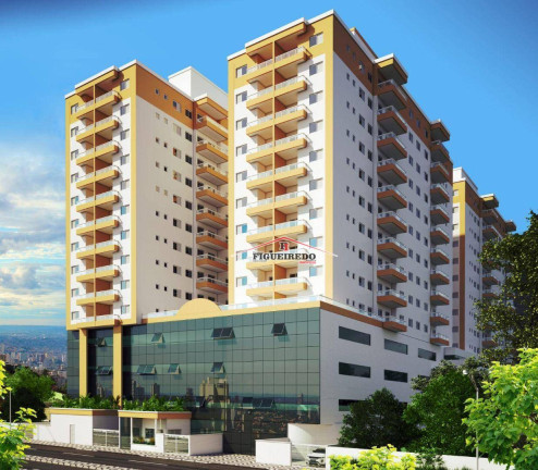 Apartamento com 2 Quartos à Venda, 60 m² em Boqueirão - Praia Grande
