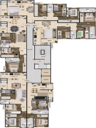 Imagem Apartamento com 3 Quartos à Venda, 80 m² em Praia Brava De Itajaí - Itajaí