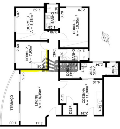 Imagem Apartamento com 2 Quartos à Venda, 100 m² em Perdizes - São Paulo Imagem Apartamento com 2 Quartos à Venda, 100 m² em Perdizes - São Paulo
