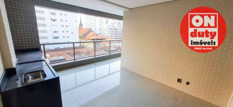 Imagem Apartamento com 2 Quartos à Venda, 128 m² em Embaré - Santos Imagem Apartamento com 2 Quartos à Venda, 128 m² em Embaré - Santos