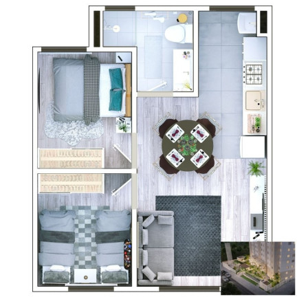 Imagem Apartamento com 2 Quartos à Venda, 45 m² em Colônia (zona Leste) - São Paulo