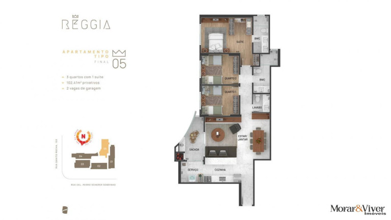 Imagem Apartamento com 3 Quartos à Venda, 103 m² em Cristo Rei - Curitiba Imagem Apartamento com 3 Quartos à Venda, 103 m² em Cristo Rei - Curitiba