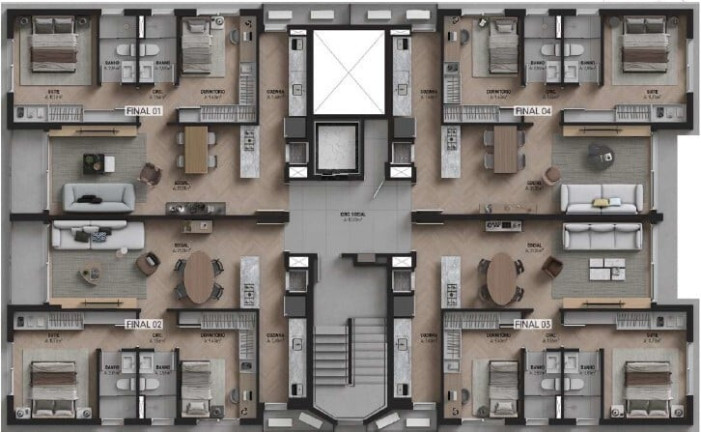 Imagem Apartamento com 2 Quartos à Venda, 70 m² em Petrópolis - Porto Alegre