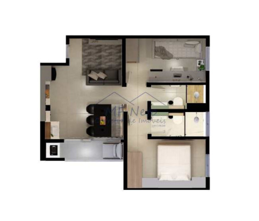Imagem Apartamento com 2 Quartos à Venda, 43 m² em Felicita Residencial - Pirassununga Imagem Apartamento com 2 Quartos à Venda, 43 m² em Felicita Residencial - Pirassununga