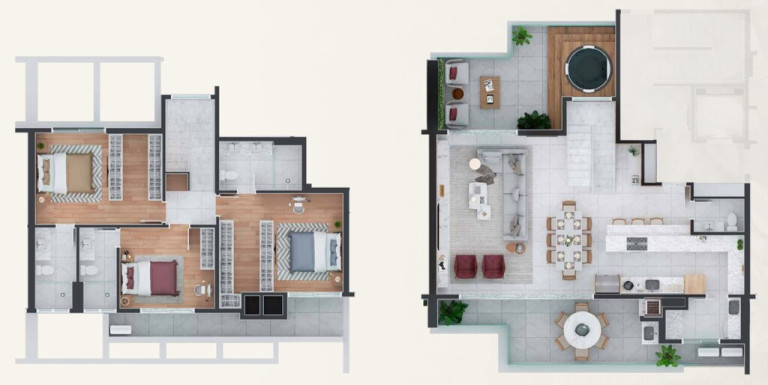 Imagem Imóvel com 3 Quartos à Venda, 116 m² em Alto Da Rua Xv - Curitiba Imagem Imóvel com 3 Quartos à Venda, 116 m² em Alto Da Rua Xv - Curitiba