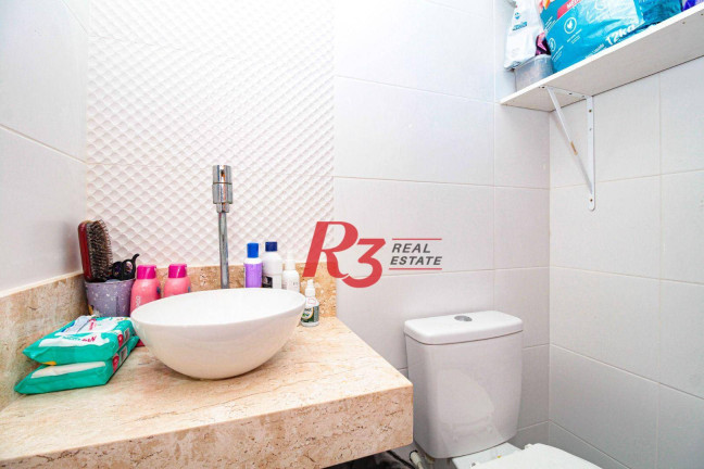 Imagem Casa com 3 Quartos à Venda, 95 m² em Marapé - Santos Imagem Casa com 3 Quartos à Venda, 95 m² em Marapé - Santos
