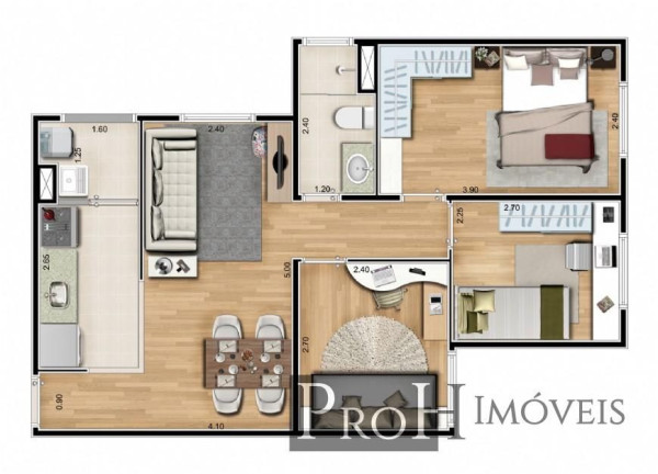 Imagem Apartamento com 3 Quartos à Venda, 53 m² em Paulicéia - São Bernardo Do Campo Imagem Apartamento com 3 Quartos à Venda, 53 m² em Paulicéia - São Bernardo Do Campo