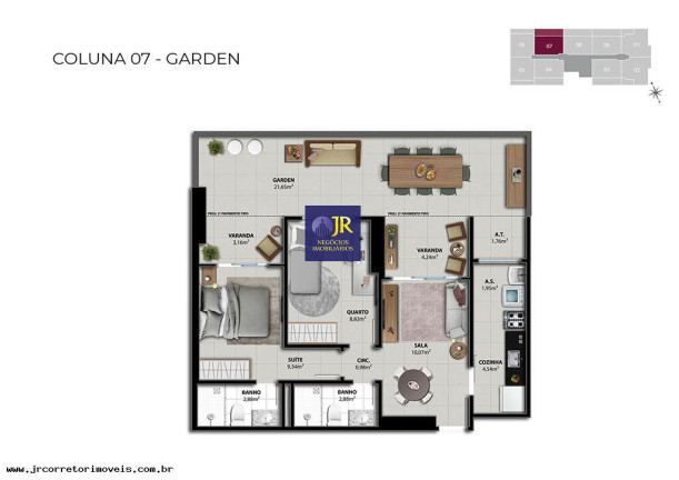 Imagem Imóvel com 2 Quartos à Venda, 59 m² em Jockei De Itaparica - Vila Velha
