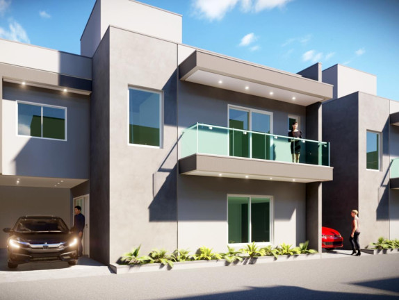 Imagem Casa com 4 Quartos à Venda, 127 m² em Buraquinho - Lauro De Freitas Imagem Casa com 4 Quartos à Venda, 127 m² em Buraquinho - Lauro De Freitas