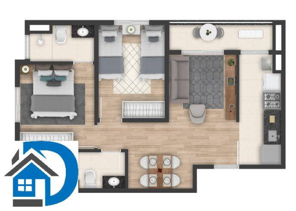 Imagem Apartamento com 2 Quartos à Venda, 51 m² em Vila Hortência - Sorocaba Imagem Apartamento com 2 Quartos à Venda, 51 m² em Vila Hortência - Sorocaba