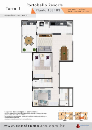 Imagem Apartamento com 2 Quartos à Venda, 76 m² em Centro - Mongaguá Imagem Apartamento com 2 Quartos à Venda, 76 m² em Centro - Mongaguá