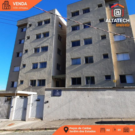 Imagem Imóvel com 2 Quartos à Venda, 47 m² em Jardim Dos Estados - Poços De Caldas Imagem Imóvel com 2 Quartos à Venda, 47 m² em Jardim Dos Estados - Poços De Caldas