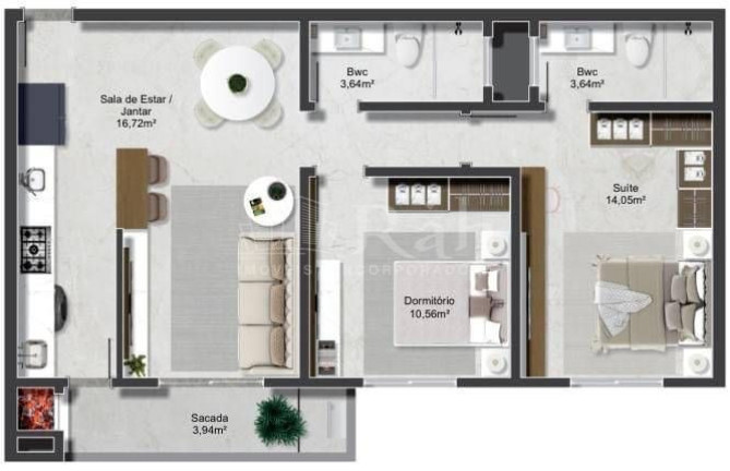 Imagem Apartamento com 3 Quartos à Venda, 80 m² em Centro - Camboriú Imagem Apartamento com 3 Quartos à Venda, 80 m² em Centro - Camboriú