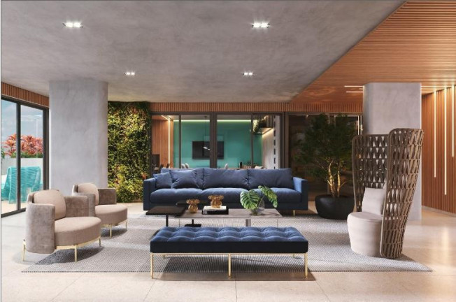 Apartamento com 1 Quarto à Venda, 61 m² em Cabo Branco - João Pessoa
