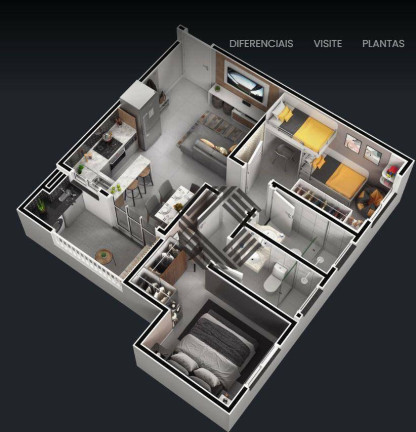 Imagem Apartamento com 2 Quartos à Venda, 49 m² em Vila Santana - Sorocaba Imagem Apartamento com 2 Quartos à Venda, 49 m² em Vila Santana - Sorocaba