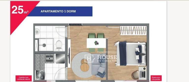 Imagem Apartamento com 1 Quarto à Venda, 25 m² em Vila Buarque - São Paulo Imagem Apartamento com 1 Quarto à Venda, 25 m² em Vila Buarque - São Paulo