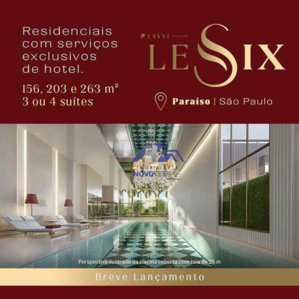 Imagem Apartamento com 4 Quartos à Venda, 263 m² em Paraíso - São Paulo Imagem Apartamento com 4 Quartos à Venda, 263 m² em Paraíso - São Paulo