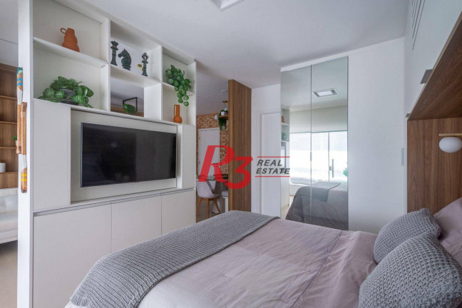 Imagem Apartamento com 1 Quarto à Venda, 57 m² em Gonzaga - Santos Imagem Apartamento com 1 Quarto à Venda, 57 m² em Gonzaga - Santos