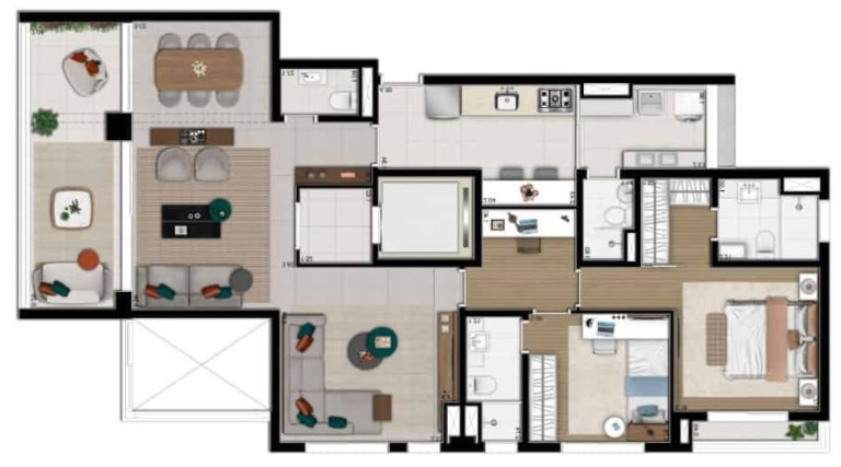 Imagem Apartamento com 2 Quartos à Venda, 127 m² em Jardim Paulista - São Paulo Imagem Apartamento com 2 Quartos à Venda, 127 m² em Jardim Paulista - São Paulo