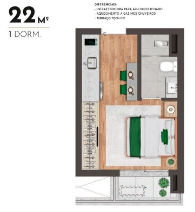 Imagem Imóvel com 1 Quarto à Venda, 28 m² em Chácara Klabin - São Paulo Imagem Imóvel com 1 Quarto à Venda, 28 m² em Chácara Klabin - São Paulo