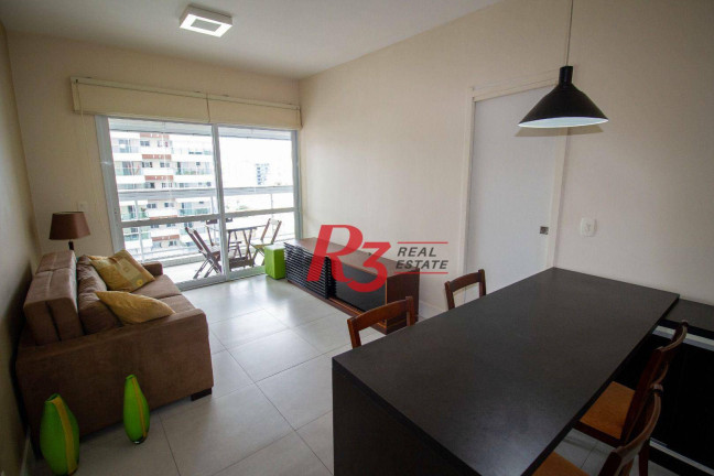 Apartamento com 1 Quarto à Venda, 57 m² em Gonzaga - Santos
