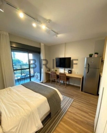 Imagem Apartamento com 1 Quarto à Venda, 40 m² em Brooklin - São Paulo Imagem Apartamento com 1 Quarto à Venda, 40 m² em Brooklin - São Paulo