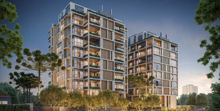 Imagem Apartamento com 3 Quartos à Venda, 124 m² em Cabral - Curitiba