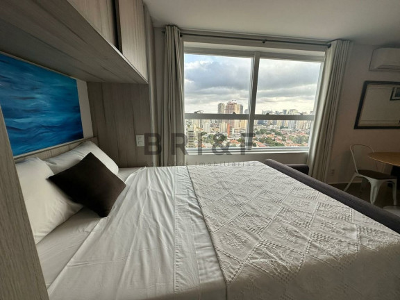 Imagem Apartamento com 1 Quarto à Venda ou Locação, 31 m² em Brooklin - São Paulo Imagem Apartamento com 1 Quarto à Venda ou Locação, 31 m² em Brooklin - São Paulo
