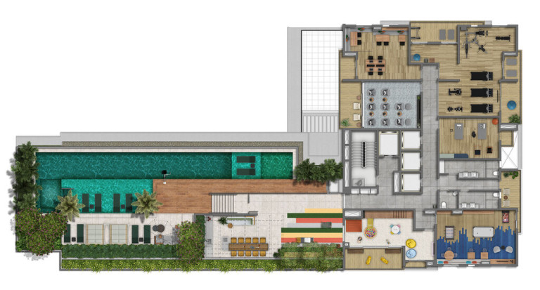 Apartamento com 2 Quartos à Venda, 69 m² em Brooklin Paulista - São Paulo