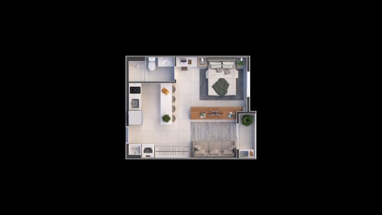 Imagem Imóvel com 1 Quarto à Venda, 27 m² em Mogi Moderno - Mogi Das Cruzes Imagem Imóvel com 1 Quarto à Venda, 27 m² em Mogi Moderno - Mogi Das Cruzes